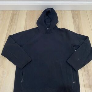 Lululemon Men's Textured Spacer Pullover Hoodie Black Sz Small LM3EX8S READ